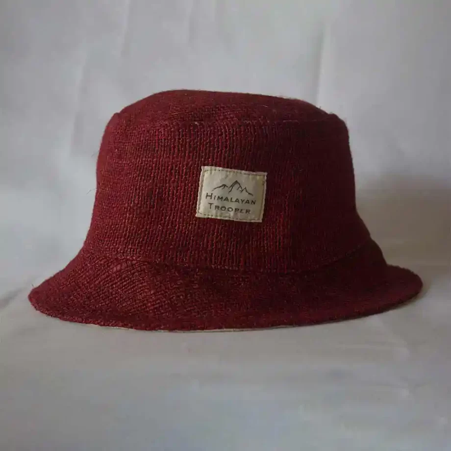 Himalayan Trooper Bucket Hat, Danim Blueon itsHemp