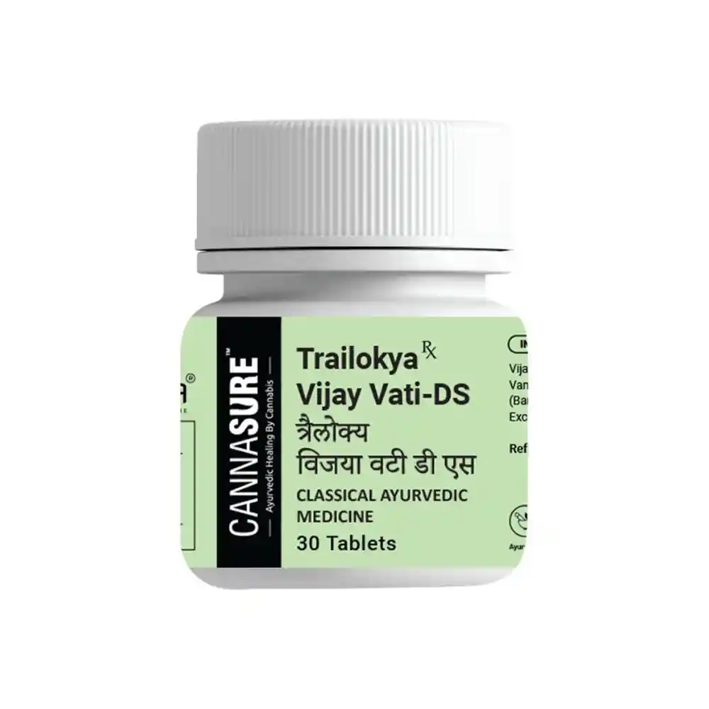 Cannasure Trailokya Vijaya Vati, (30-180 Tablets) - Image 1