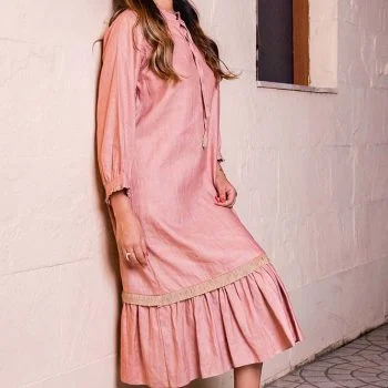 The House of Hemp Freesia, Dusty Pink on itsHemp