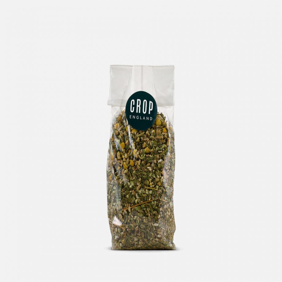 Crop England Hemp & Chamomile Tea (50gm) on itsHemp