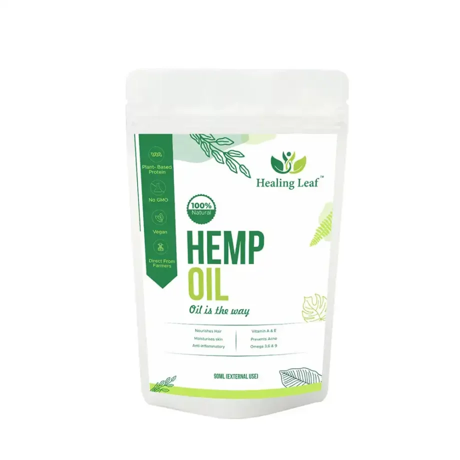 Healing Leaf Hemp oil (external), 90ml on itsHemp