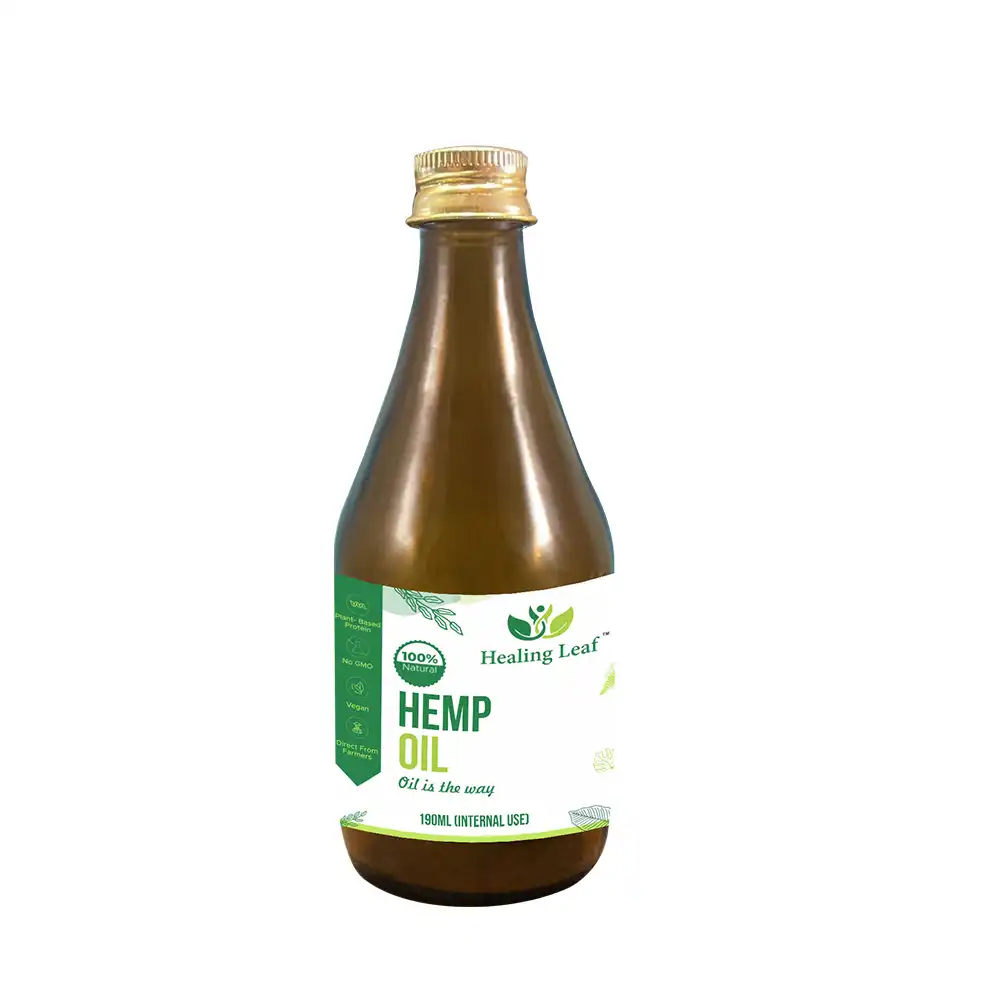 HL121002_1 Healing Leaf Hemp oil (Internal), 190ml on itsHemp
