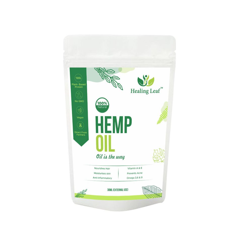 Healing Leaf Hemp Oil (External), 30mlon itshemp