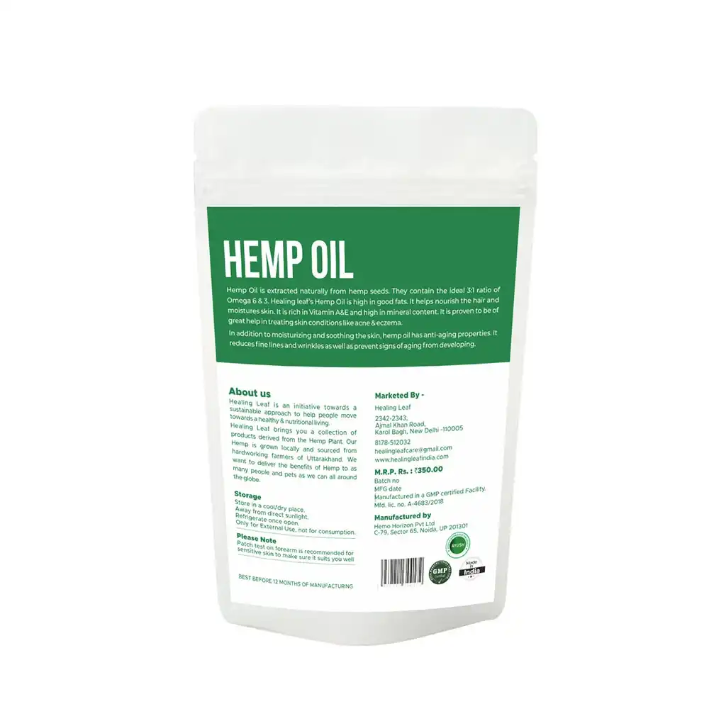 Healing Leaf Hemp Oil (External), 30ml on itshemp