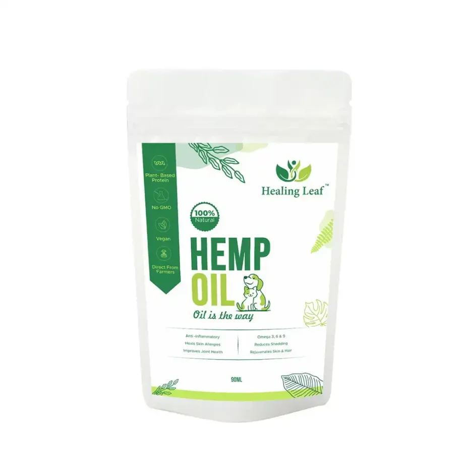 Healing Leaf Hemp oil for Pets, 90ml on itshemp