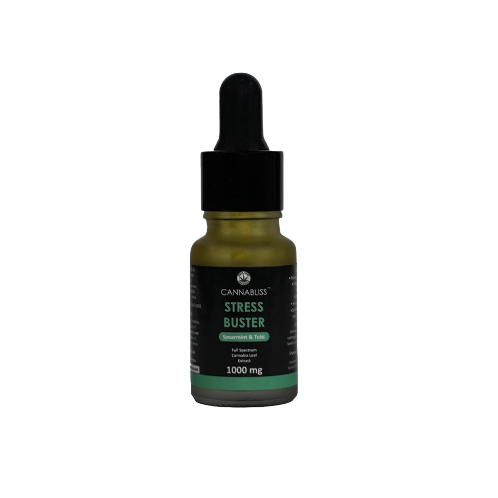 IH020031_11 Cannabliss Stress Buster – High-Potency CBD Oil (1:3) – 1000mg, 10ml - Image 1