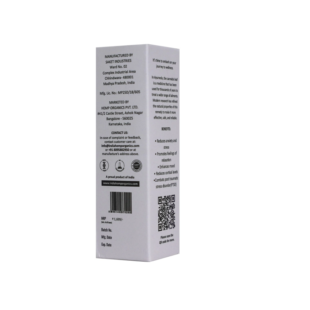 Cannabliss Stress Buster – High-Potency CBD Oil (1:3) – 1000mg, 10ml - Image 3