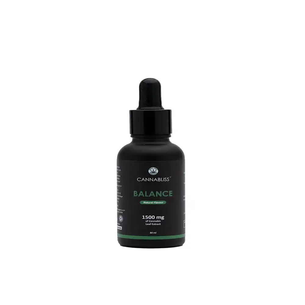 IH020037_2 India Hemp Organics Cannabliss Balance, 1500mg, Natural, 30ml on itsHemp