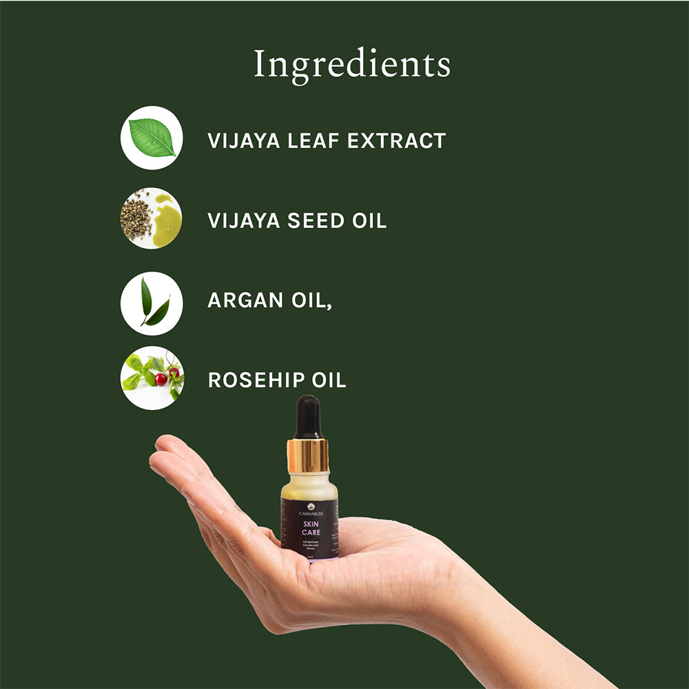 India Hemp Organics CannaBliss Skin Care- CBD Oil (10ml) - Image 6
