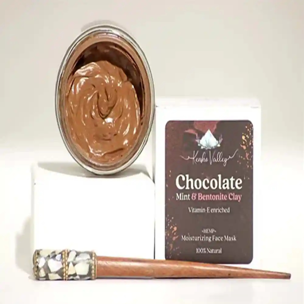 KV113001_1 Kensho Valley Chocolate Mint Hemp Face Mask, 100g on itsHemp