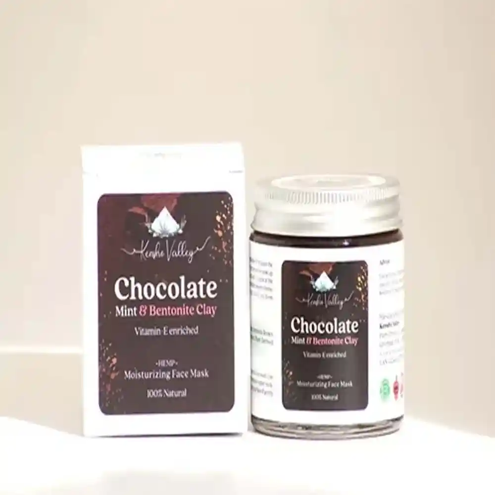 Kensho Valley Chocolate Mint Hemp Face Mask, 100g on itsHemp