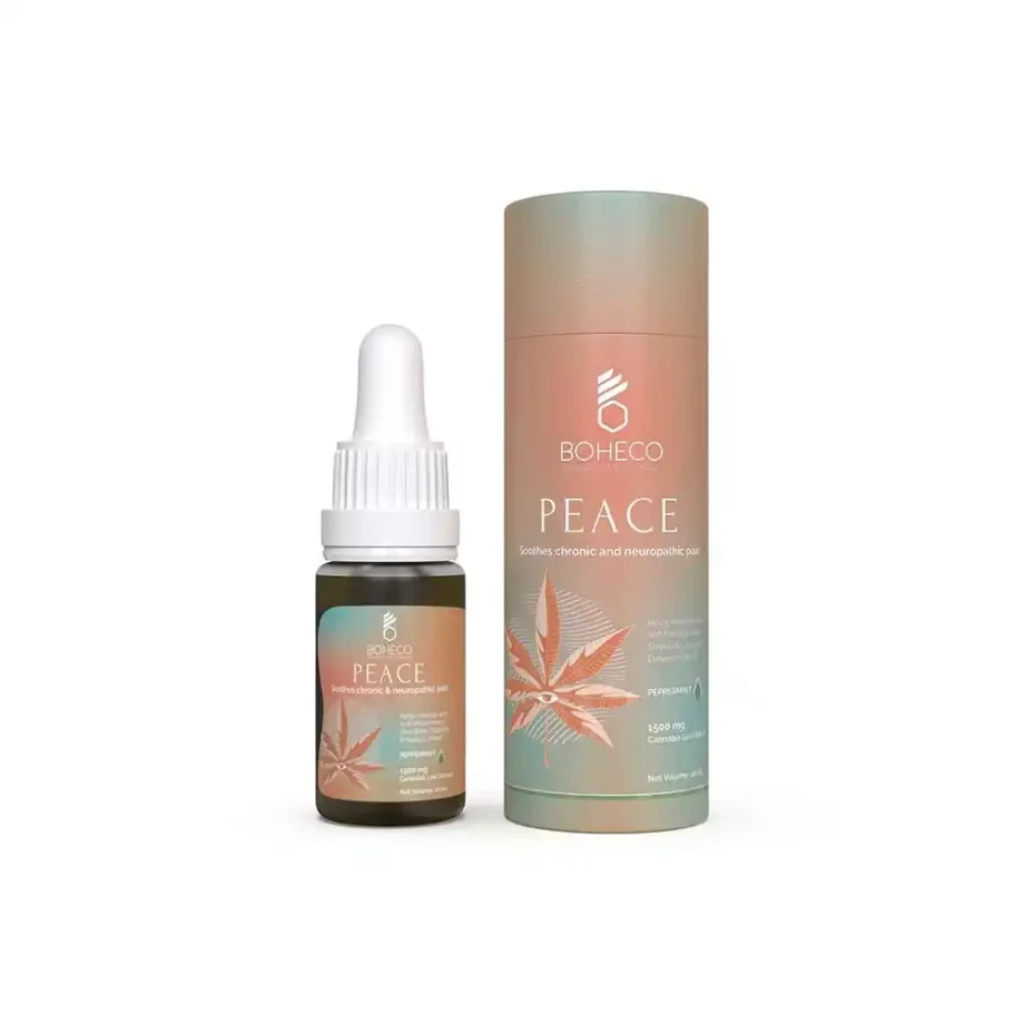 boheco peace soothes chronic and neuropathic pain on itsHemp