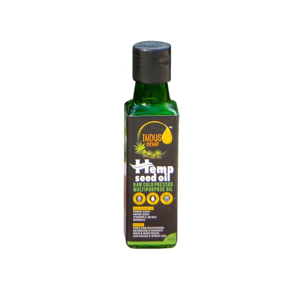 IndusHemp Natural Hemp Seed Oil, 100ml on itsHemp