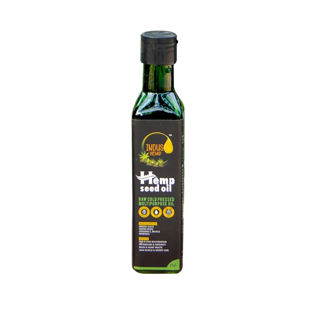 IndusHemp Natural Hemp Seed Oil, 100ml on itsHemp