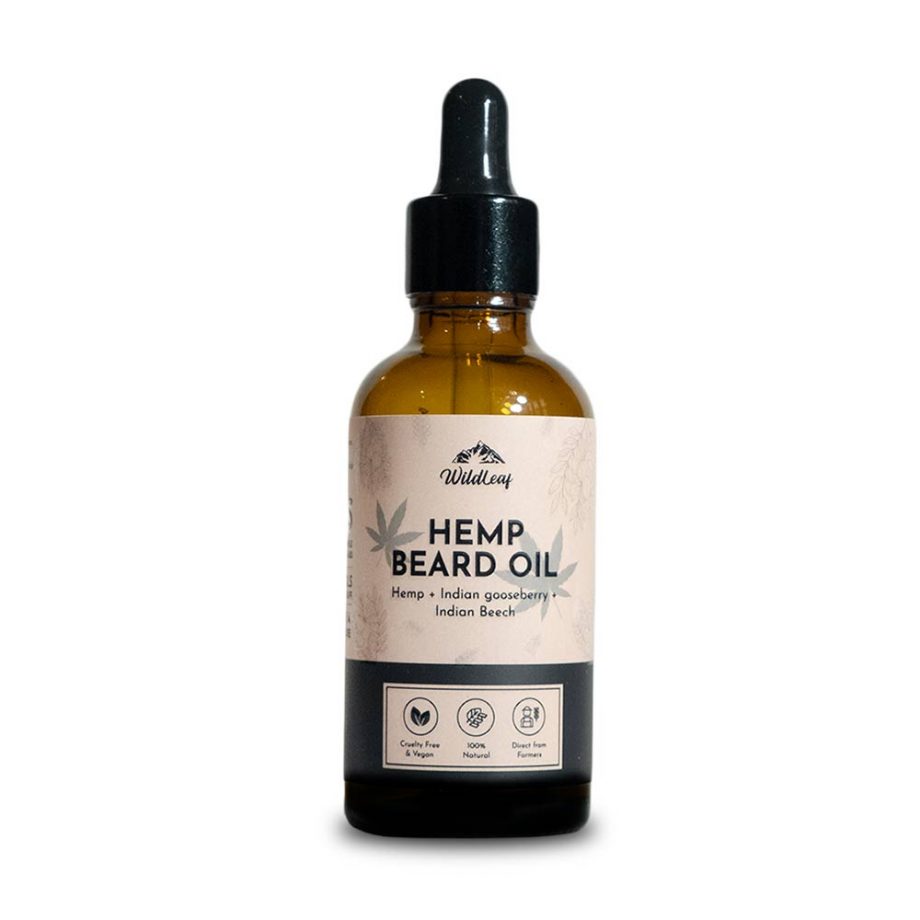 Wildleaf Hemp Beard Oil, 50ml on itsHemp