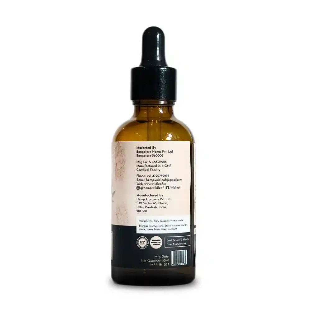 Wildleaf Hemp Beard Oil, 50ml on itsHemp