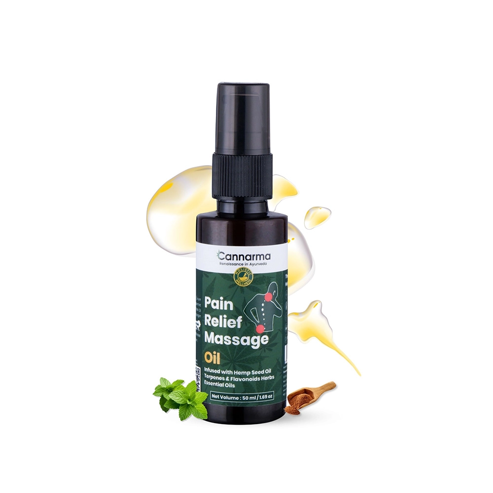 Cannarma™ ULTRA PREMIUM Pain Relief Massage oil, 50ml - Image 1