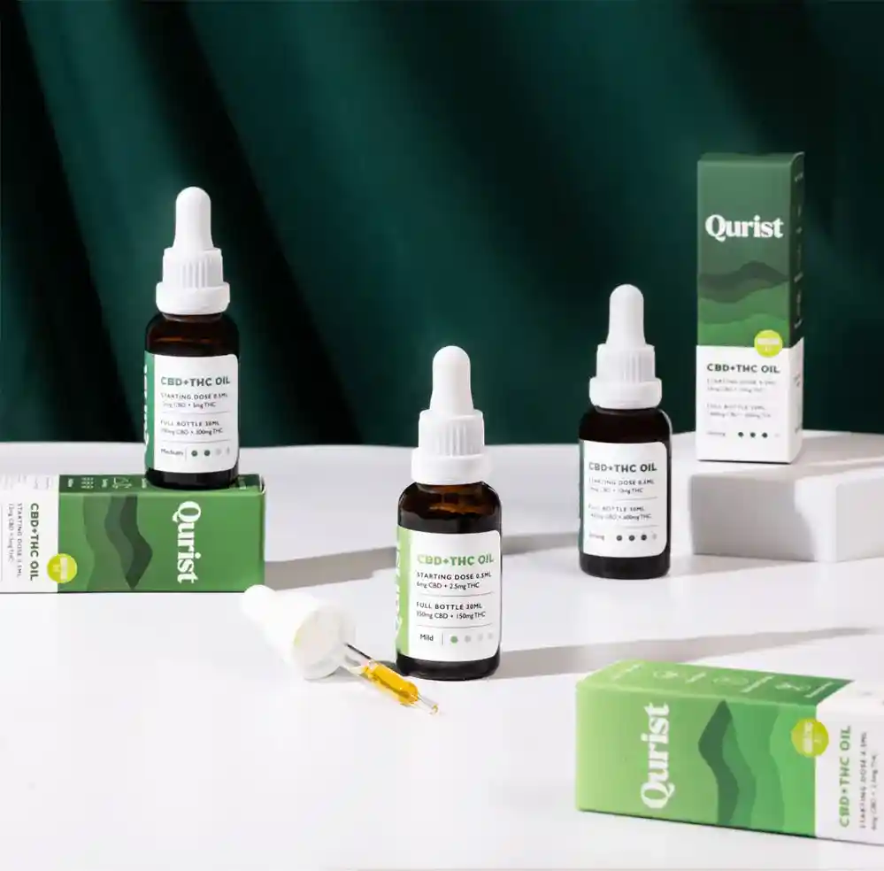 Qurist Pet CBD+THC Oil for Large Pets, 30ml on itsHemp