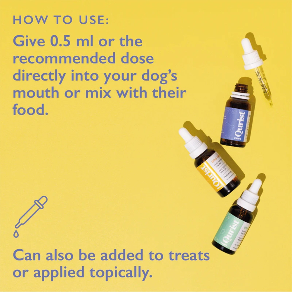 Qurist Dog CBD Oil for Large Pets, 30ml - Image 2
