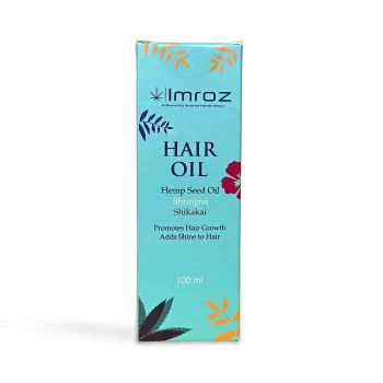 Imroz Bhringraj Hair Oil With Hemp Seed Oil & Shikakai, 100ml on itsHemp