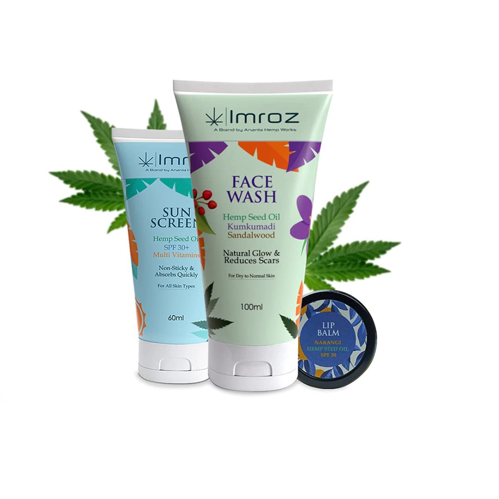 Imroz Face Wash With Hemp Seed Oil & Kumkumadi, 100ml - Image 2