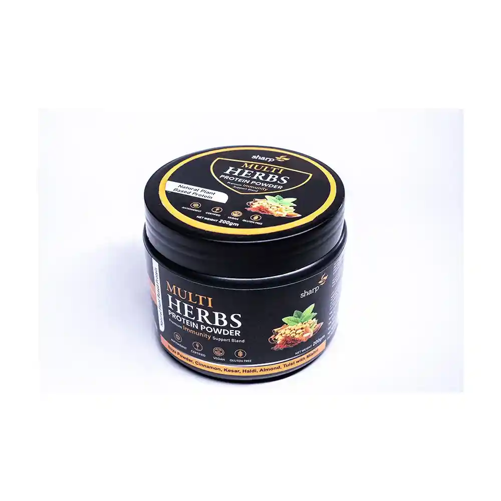 Sharp Multi Herbs Protein Powder, 200 gms on itsHemp