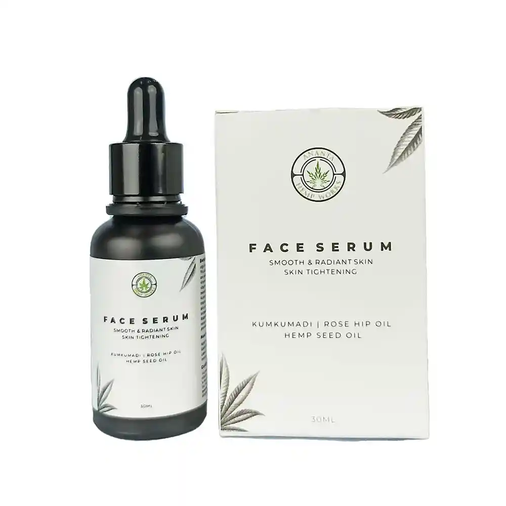 Ananta Hemp face Serum, 30ml on itsHemp