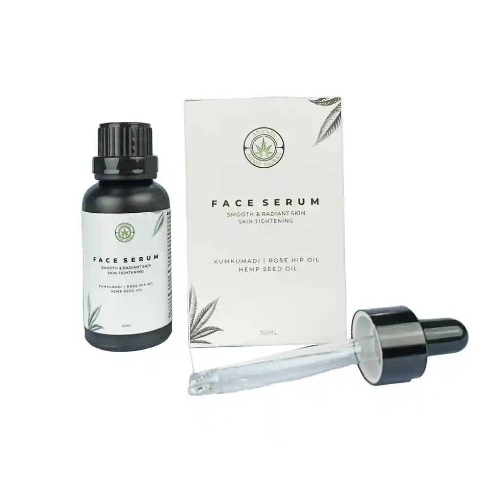 Ananta Hemp face Serum, 30ml on itsHemp