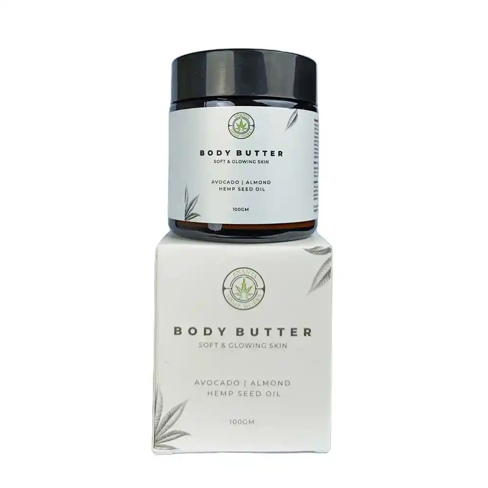 Ananta Hemp Body Butter - Avocado and Almond, 100gms on itsHemp