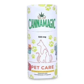 cannamagic pet care full spectrum cannabis leaf oil on itsHemp