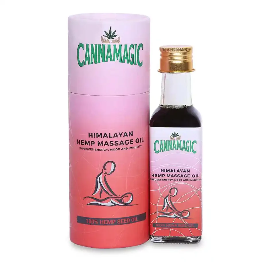 cannamagic hemp massage oil on itsHemp