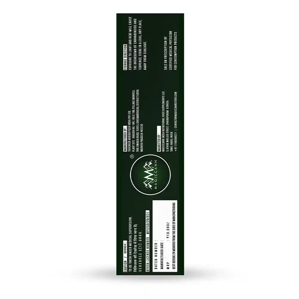 Magiccann High THC extract 1:4 CBD: THC 10000MG, 10 gms on itsHemp