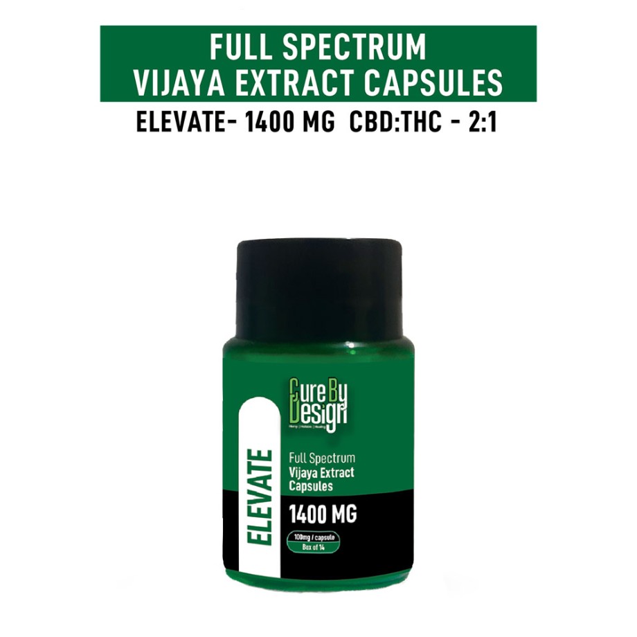 Cure by design full spectrum vijaya extract capsules on itsHemp