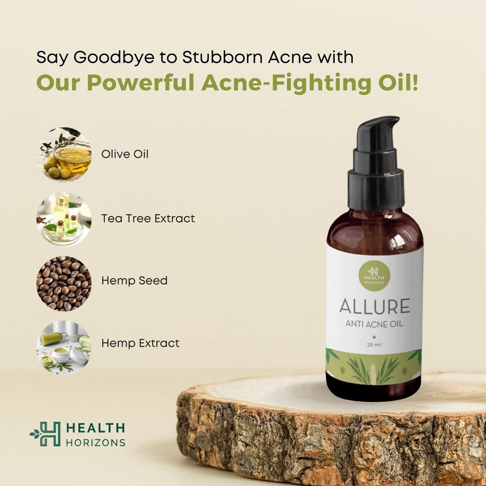 Health Horizons Allure – Anti Acne Oil, 25ml - Image 2