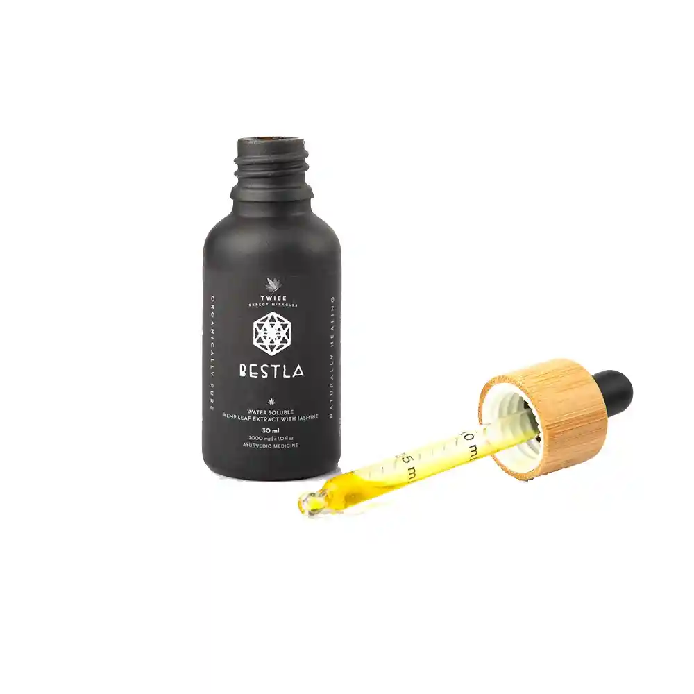 Twiee Bestla Water Soluble Hemp Leaf Extract with Jasmine Tea (2000mg), 30ml on itsHemp