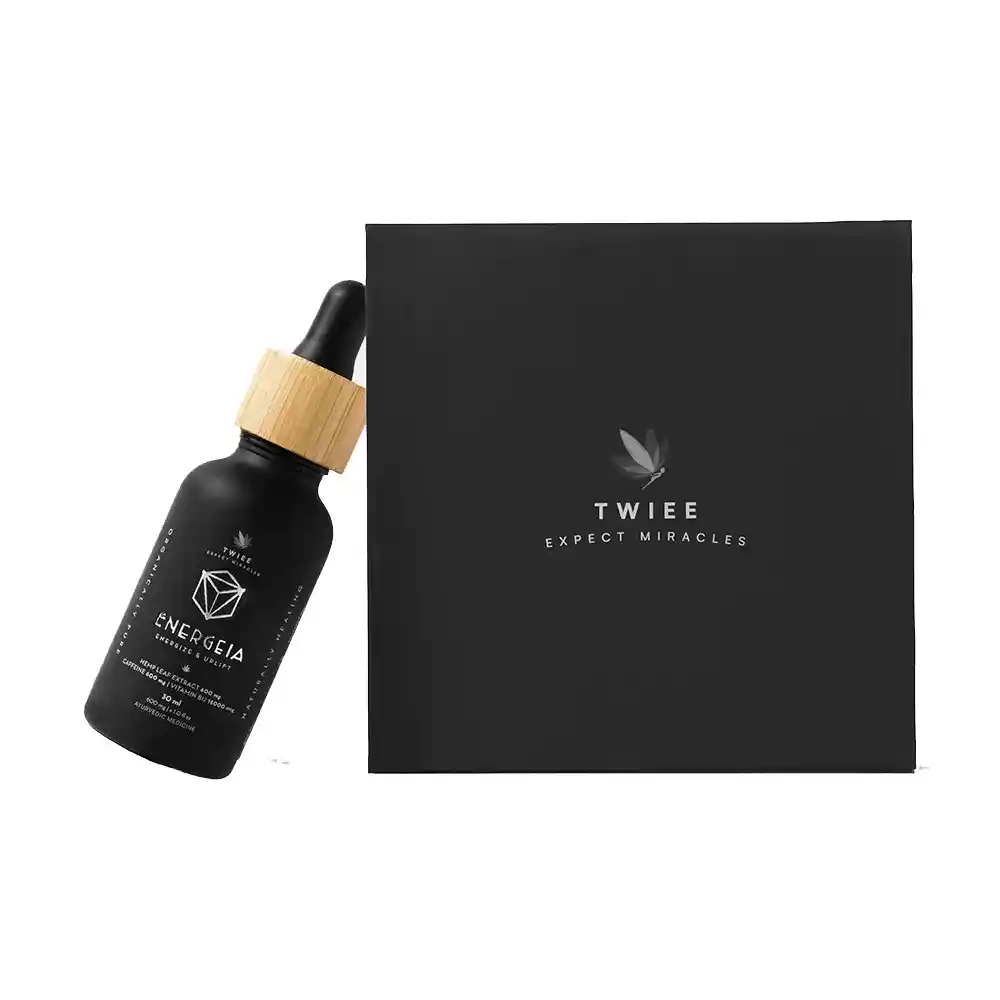 Twiee Energeia Energize & Uplift Hemp Leaf Tincture (600mg) on itsHemp