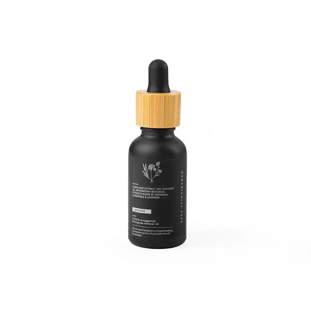 Twiee Mind Calm & Relax Cannabis Leaf Tincture (1500mg), 30ml on itsHemp