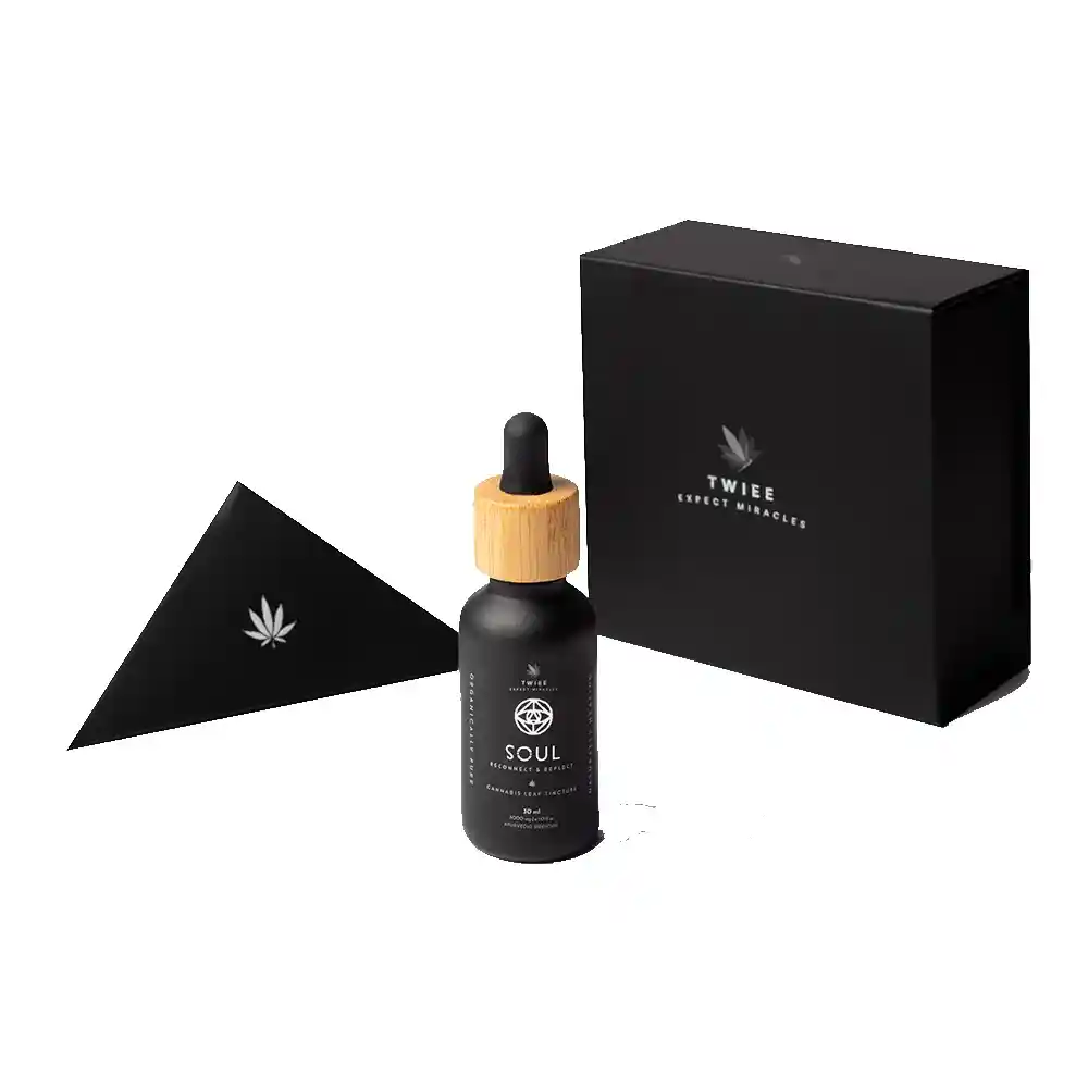 Twiee Soul Reconnect & reflect Cannabis Leaf Tincture (3000mg), on itsHemp