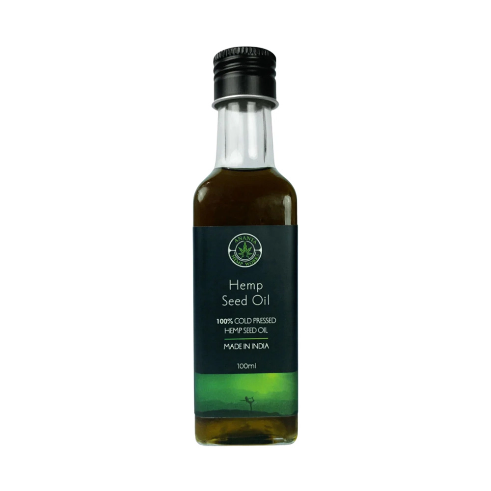 AH055052_! ANANTA HEMP SATIVA OIL 100ML (COLD PRESSED) - Image 1