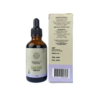 Ananta Cannaease Pain Free Full-spectrum Vijaya Leaf Extract for Oral Consumption, 9000mg on itsHemp