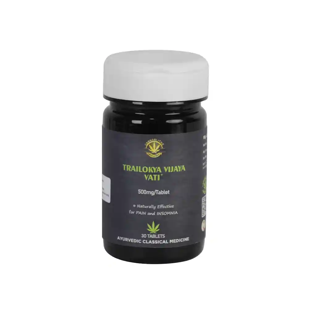 CA072017_1 CannaBlithe Trailokya Vijaya Vati 500 mg/30Tab on itsHemp