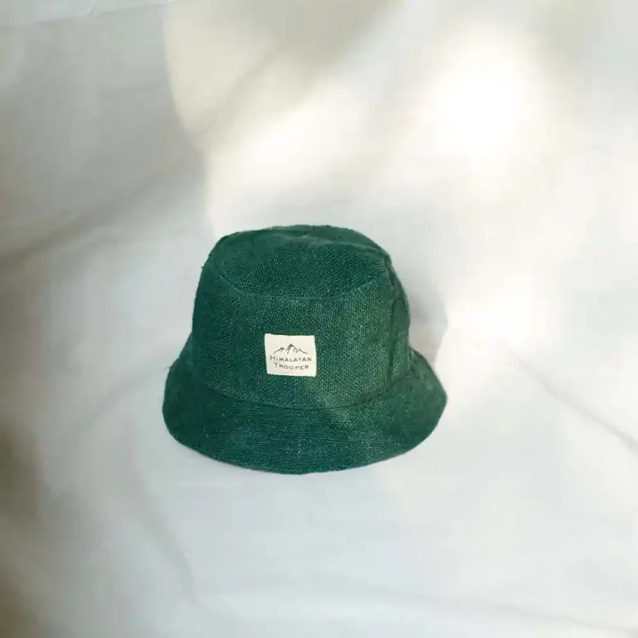 Himalayan Trooper Pure Hemp Bucket Hat on itsHemp