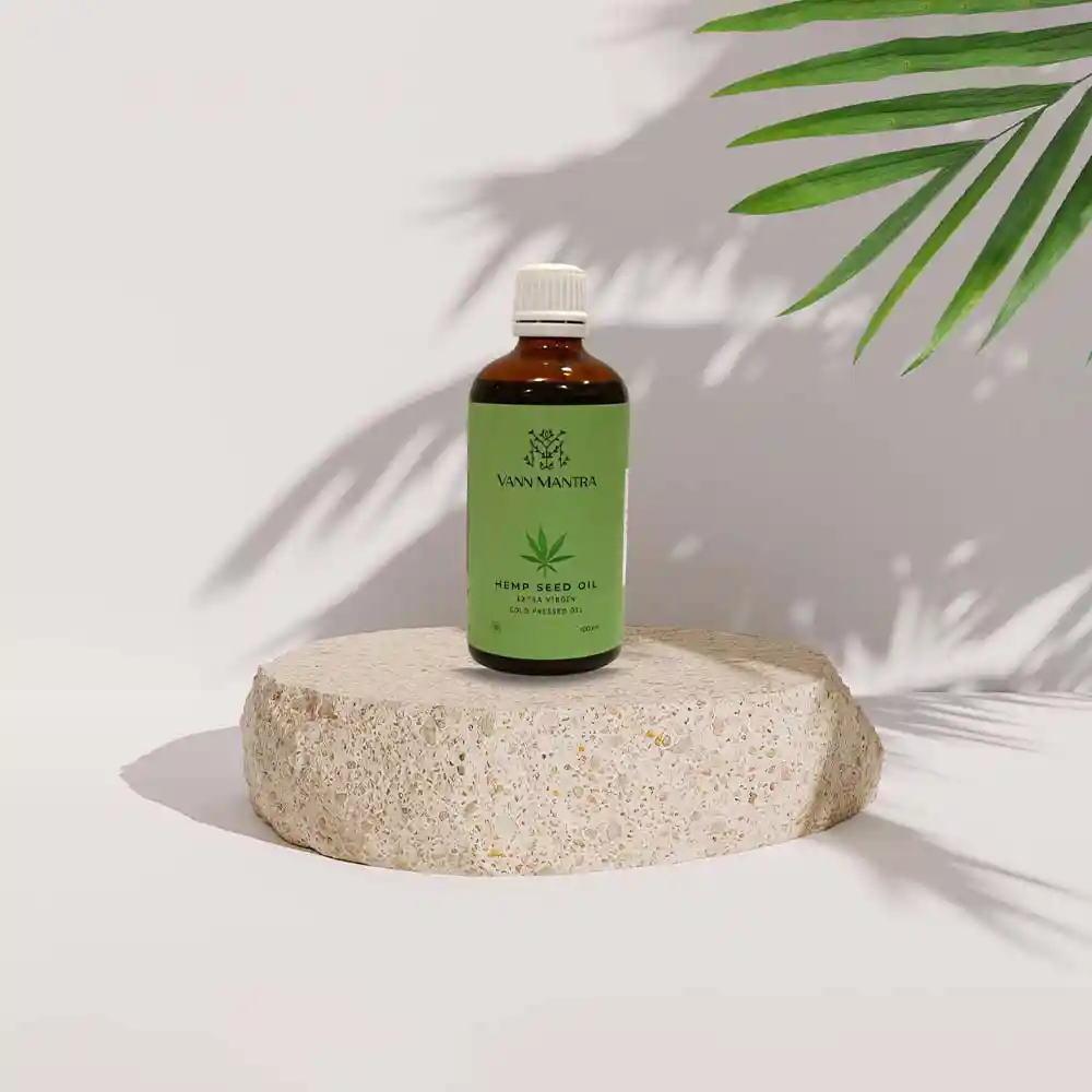 Vann Mantra Hemp Seed Oil for Skin and Hair, 100ml on itsHemp