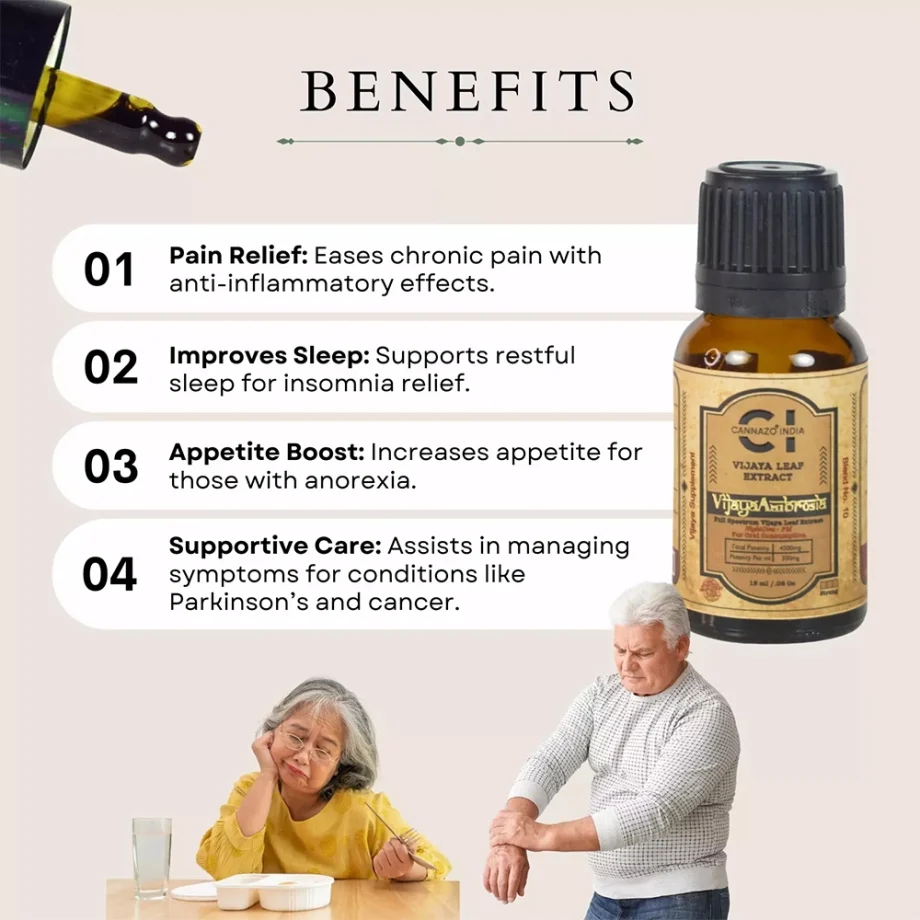 THC Oil For Pain Relief  Vijaya Ambrosia