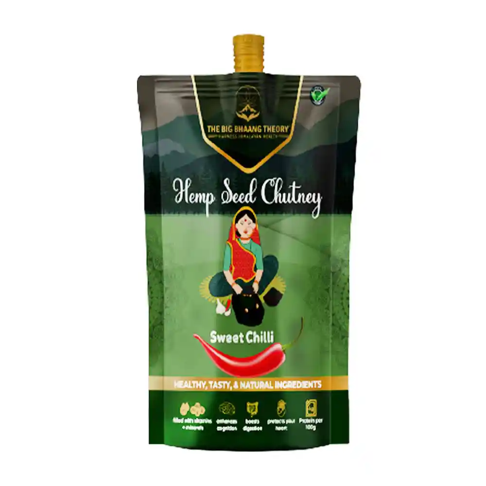 The Big Bhaang Theory Hemp seed chutney on itshemp
