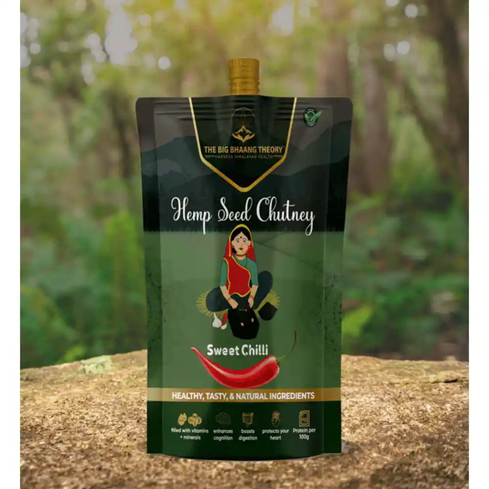 The Big Bhaang Theory Hemp seed chutney on itshemp