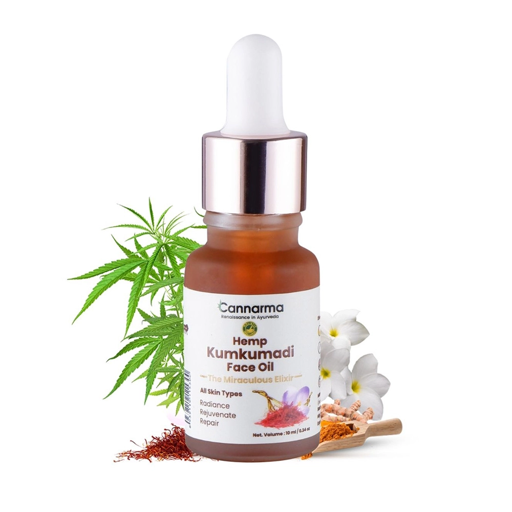 Cannarma™  Hemp Kumkumadi Face Oil, 30ml - Image 1