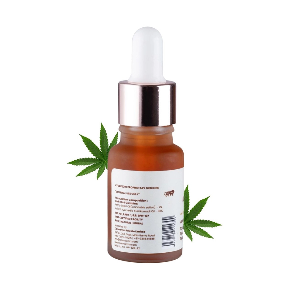 Cannarma™  Hemp Kumkumadi Face Oil, 30ml - Image 2
