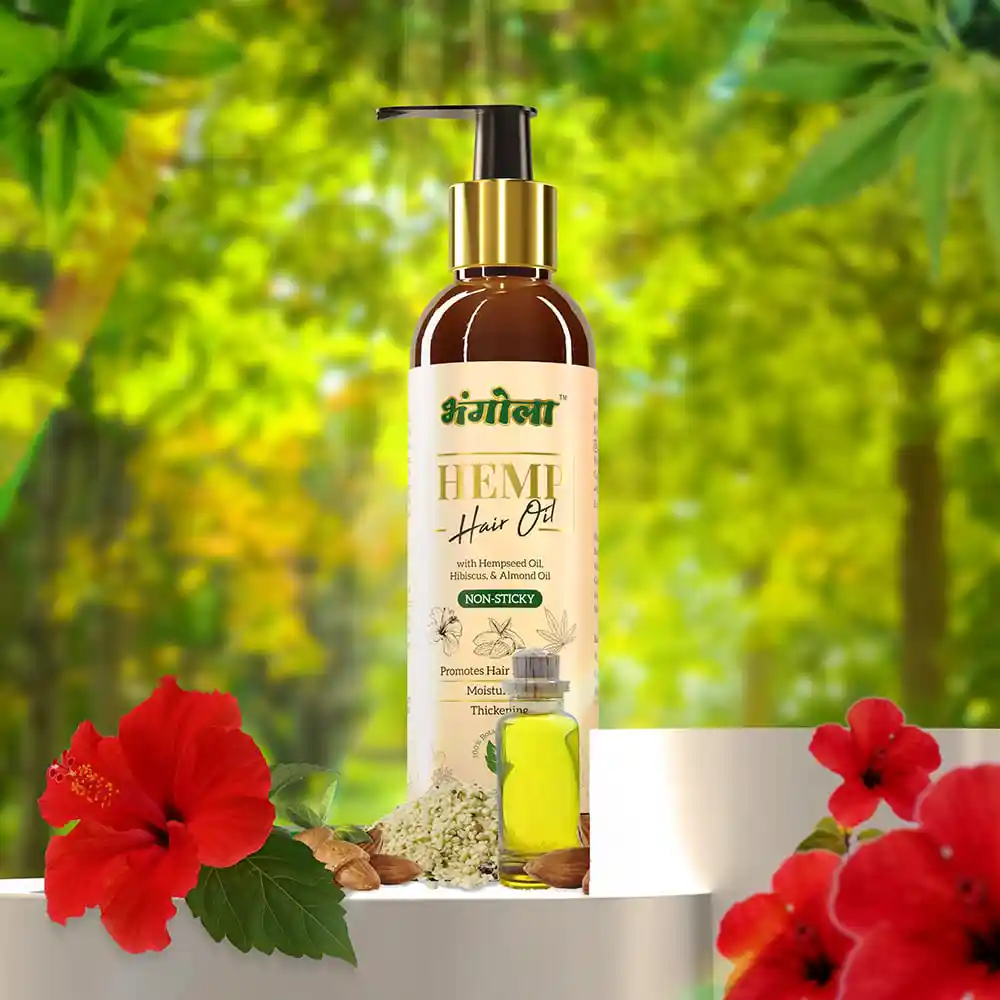 Bhangola Hemp Hair Oil, 200ml on itsHemp