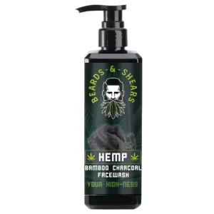 Beards and Shears Hemp Charcoal Facewash, 200ml